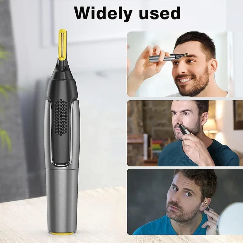 Electric Razor for Naso, Earrings and Faces, Trimmer Safe for Face Care, Naso Pel Removal for Men, Barba Razor