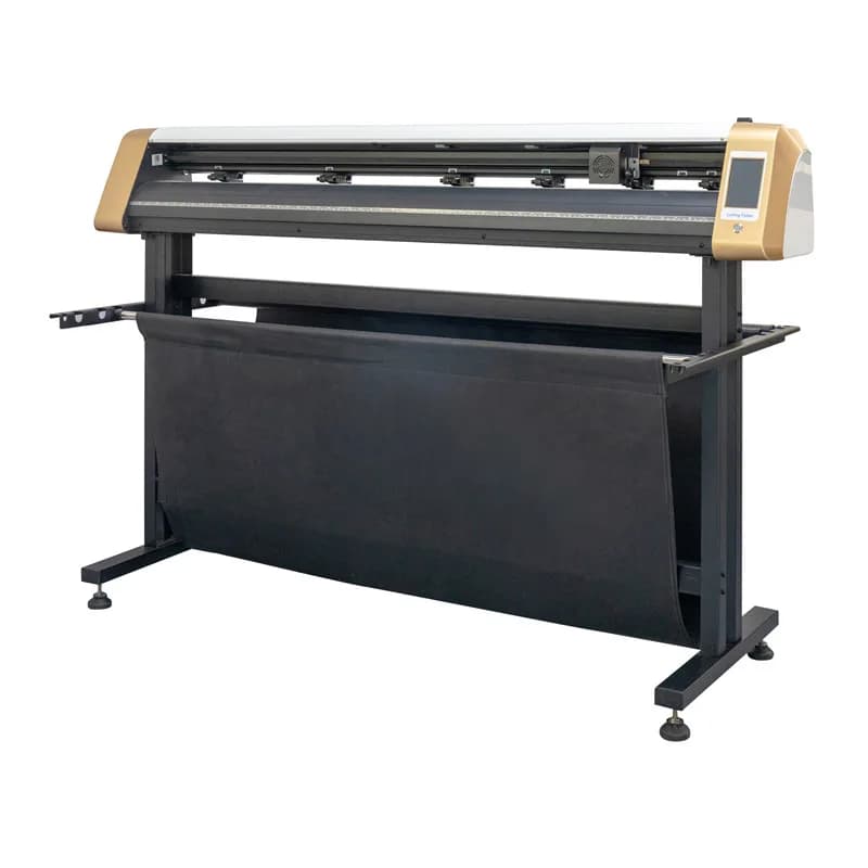 Macchina da Taglio Automatica EH-1350TS con Schermo Touch, Taglierina per Vinile con Cestello Porta Carta e Telecamera