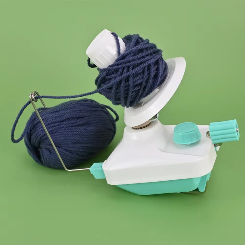 Manual Wool Ball Winder for Winding Yarn Skein String Thread and Fiber Hand Operated Swift Wool Yarn Winder Knitting Accessories