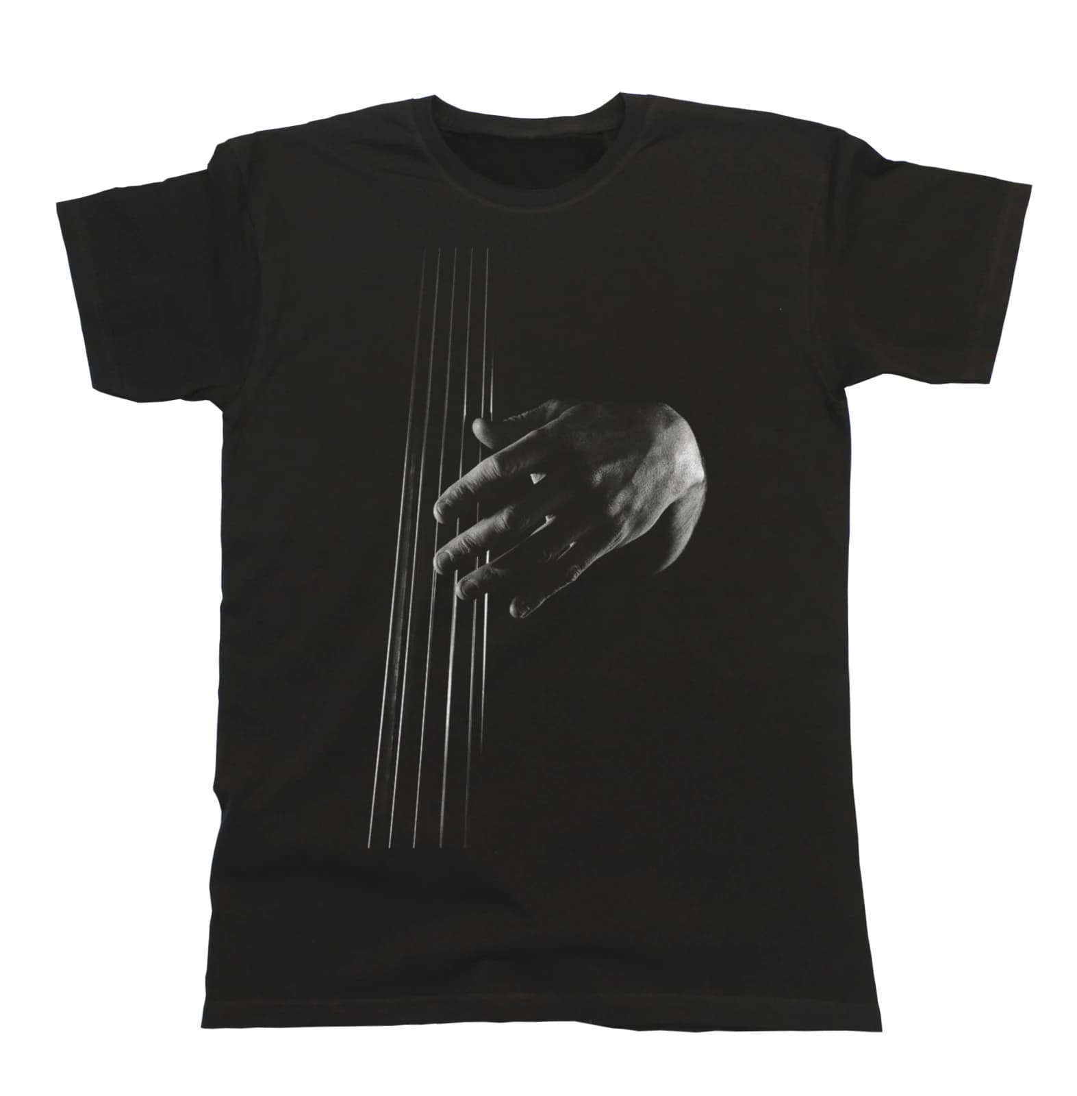 Mens Quality Cotton T-Shirt DOUBLE BASS Music Instrument Musician Band Gig Gift