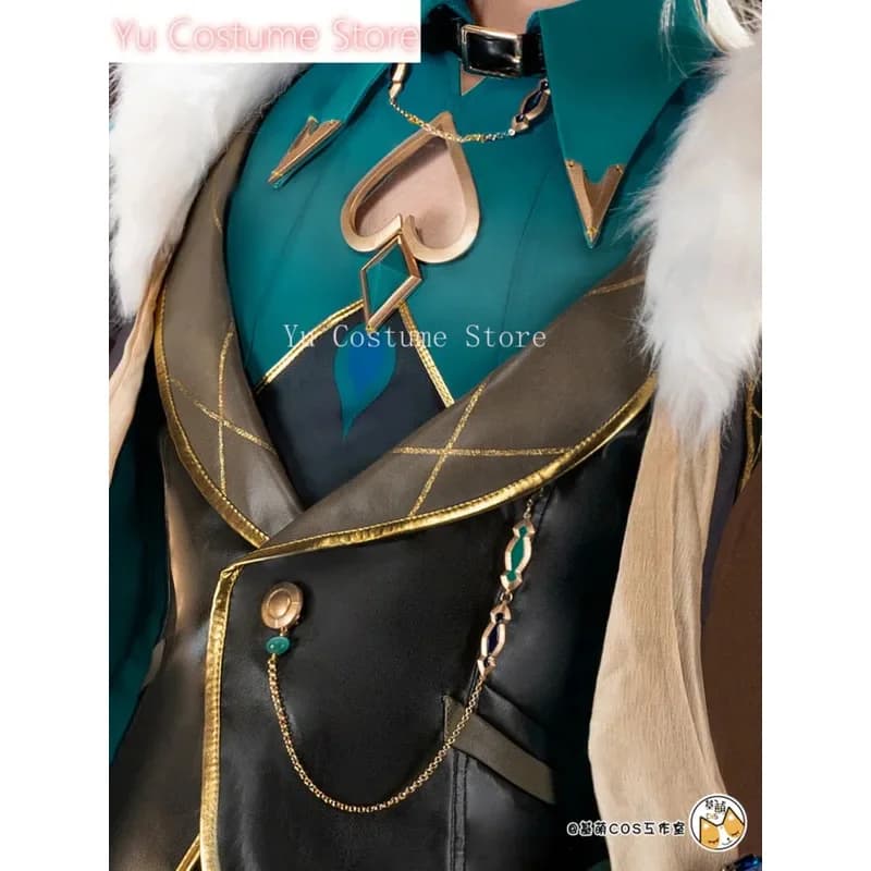Yu Honkai: Star Rail Avventurina Uomini Costume Cosplay Cos Gioco Anime Uniforme Del Partito Hallowen Gioca Ruolo Vestiti Clothinga;3,v'5.t;8,
