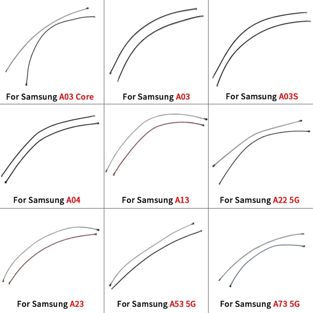 Segnale Wifi Antenna Wi-Fi Cavo a nastro Connettore a nastro Flex per Samsung A03 Core A03S A04 A13 A14 A22 4G A22 A23 A53 A73 5G