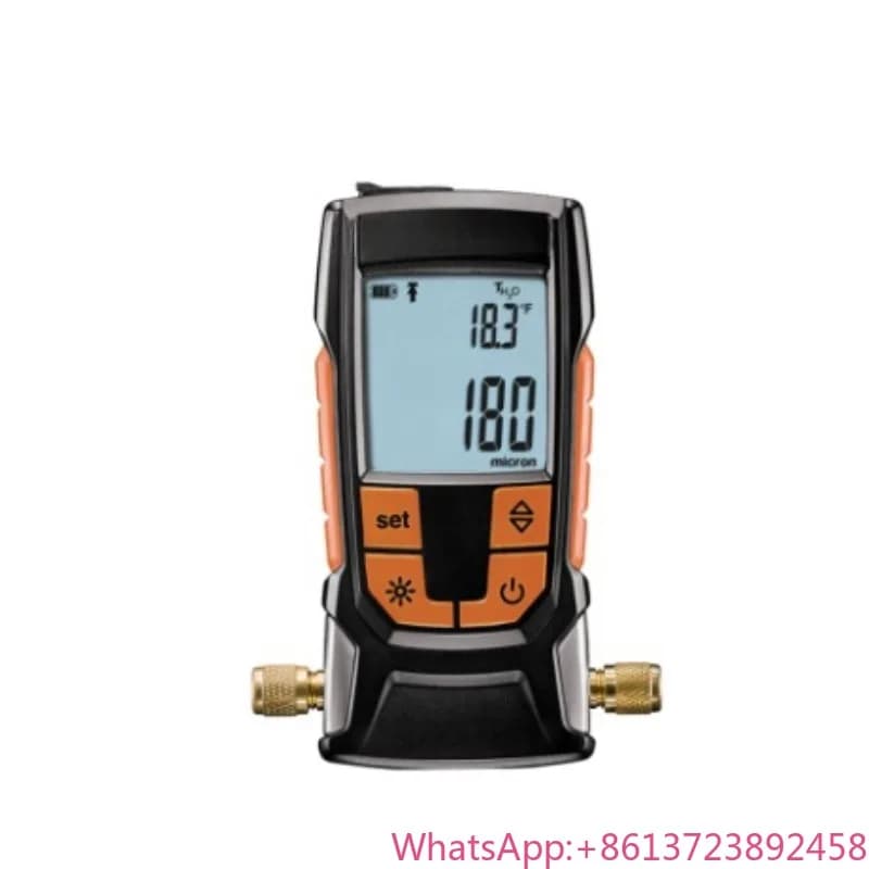 Sonda per Vuoto Digitale 552I per Sistemi di Refrigerazione e Condizionamento, Controllabile tramite App per Smartphone