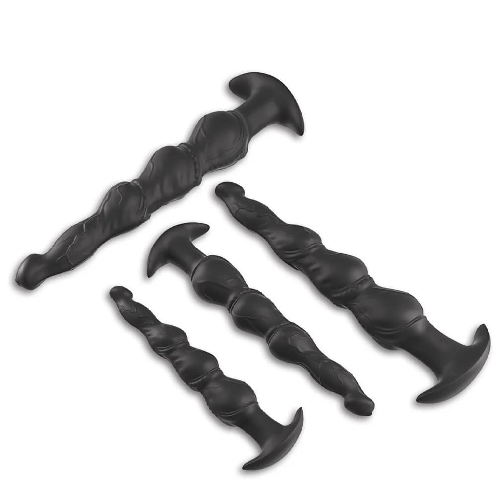 Perline anali in silicone Butt Plug G-Sport Massaggiatore della prostata Dildo anale Stimolare graduato Dildo Giocattoli adulti del sesso per uomini Donne Gay