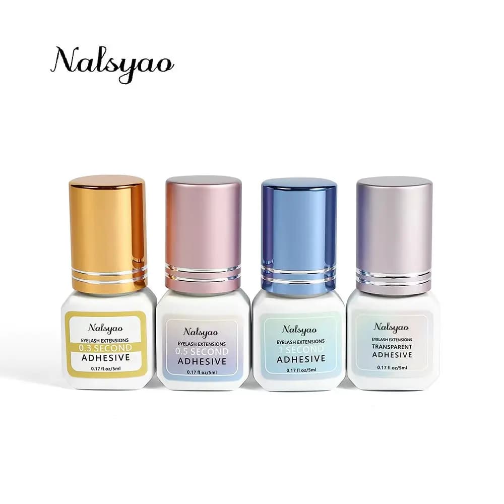 Colla professionale per extension ciglia a rapida asciugatura e forte tenuta 5ml 0.3S 0.5S 1S - Adesivo per ciglia all'ingrosso