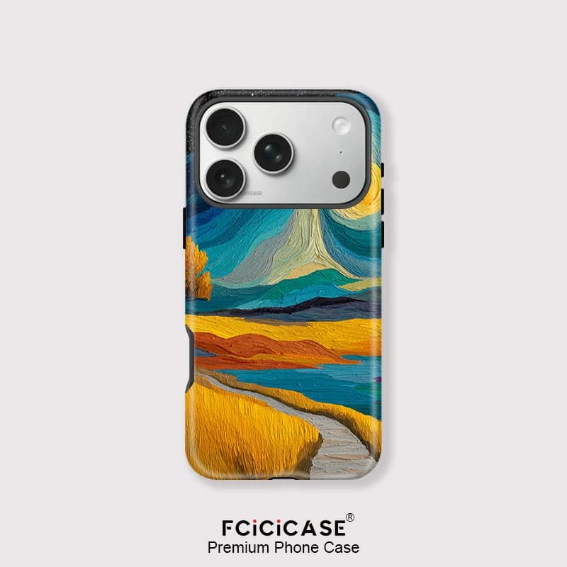 Custodia per telefono Fcicicase Sky Starry per iPhone Air 17 16 15 14 13 12 11 Pro Max Plus con ricarica wireless magnetica per cover Magsafe