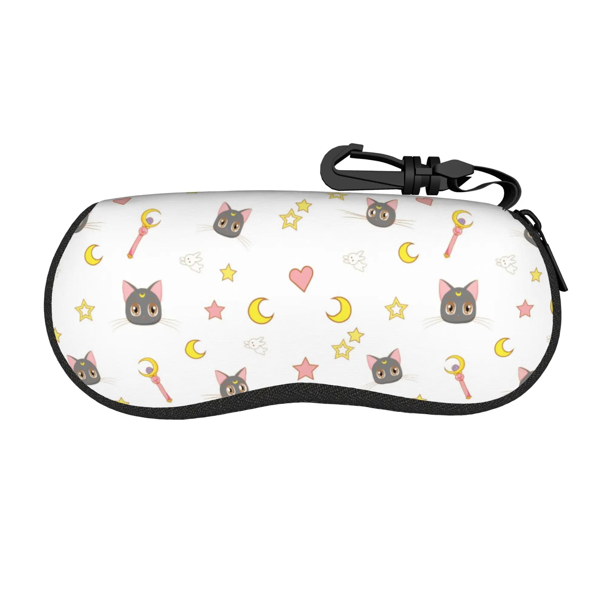 Anime Moon Girl Case for men's and women's glasses, light, Usagi Tsukino, protective case for reading and sunglasses