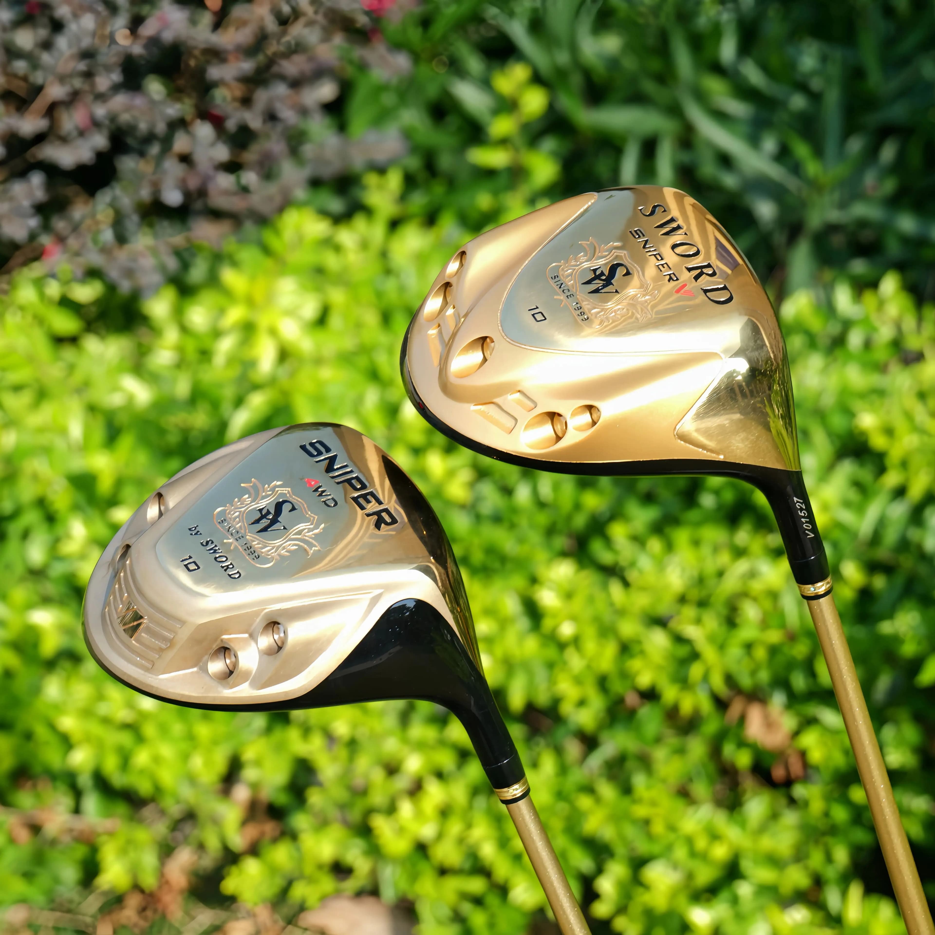 Driver da Golf SWORD - Testa in Titanio/Design a Basso Centro di Gravità Ottimizza l'Angolo di Lancio, Riduce lo Spin, Aumenta la Velocità della Palla