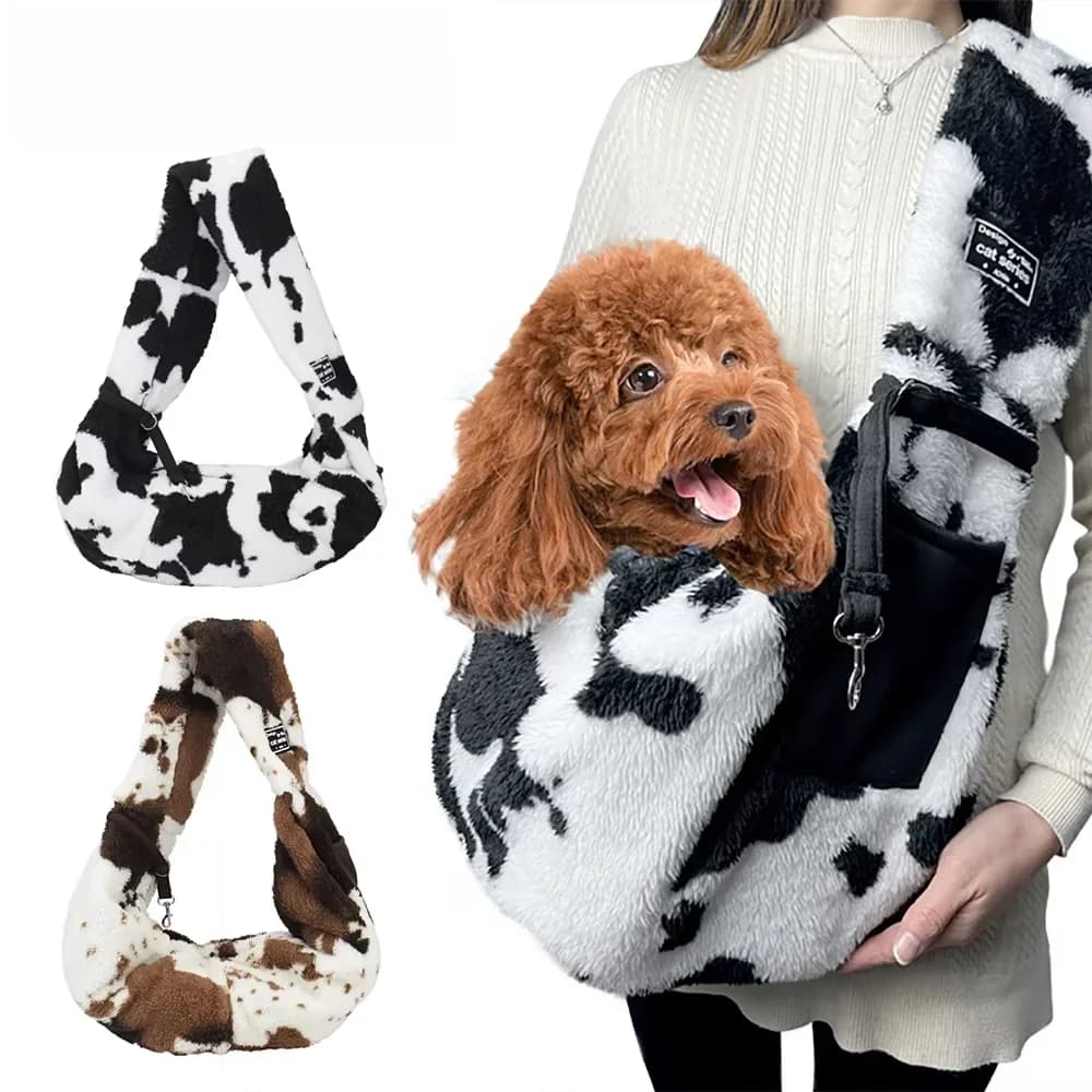 dog suppliesSoft Plush Small Dog Bag Pet Carrier Cat Bag Puppy Kitten Travel Shoulder Slings Bag