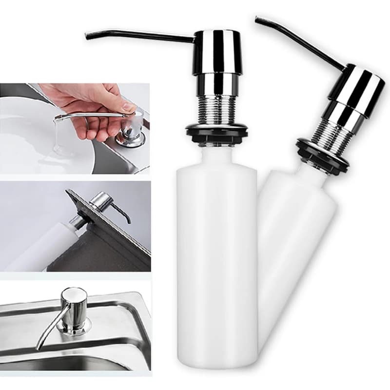 300ml bagno detersivo liquido cucina Dispenser di sapone disinfettante contenitore Dispenser di sapone pompe bottiglia lavello bottiglia di sapone liquido