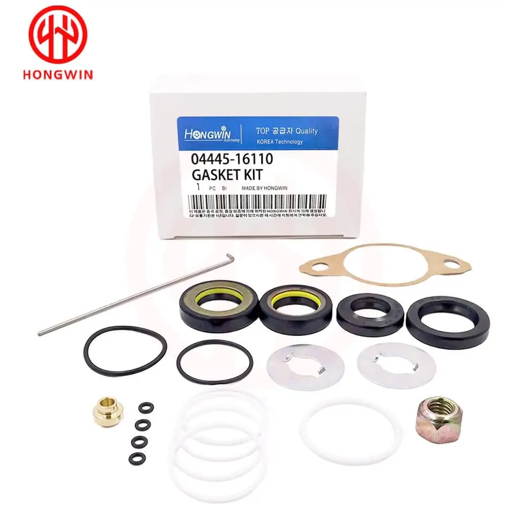 04445-16110 Power Steering Rack and Pinion Seal Kit Fit for Toyota Tercel EL50 Starlet EP91 Corolla Soluna Paseo Repair Gasket