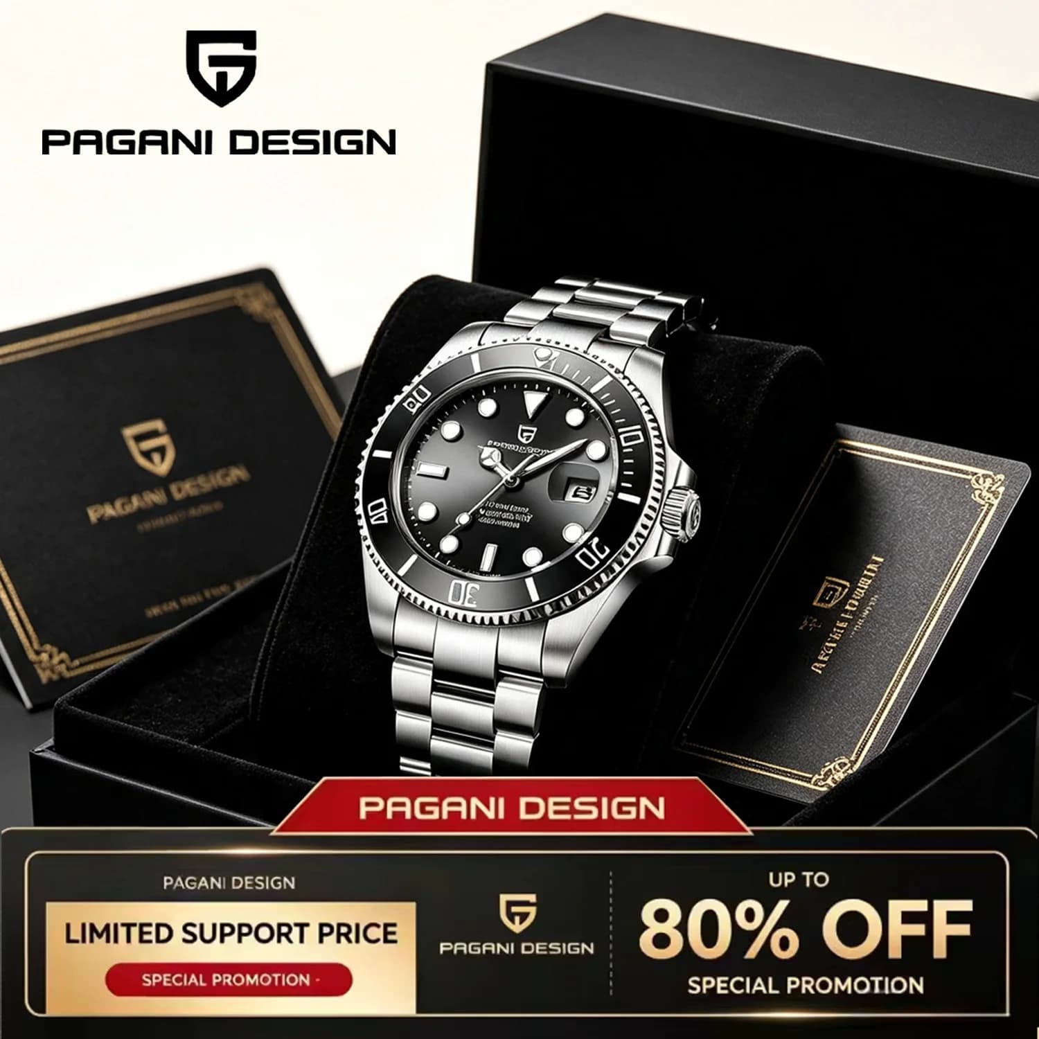 PAGANI DESIGN 2026 New PD-1639 Automatic Watches for Men Mechanical Sports Men's Wrist Watch MIYOTA Movement Ceramic Bezel