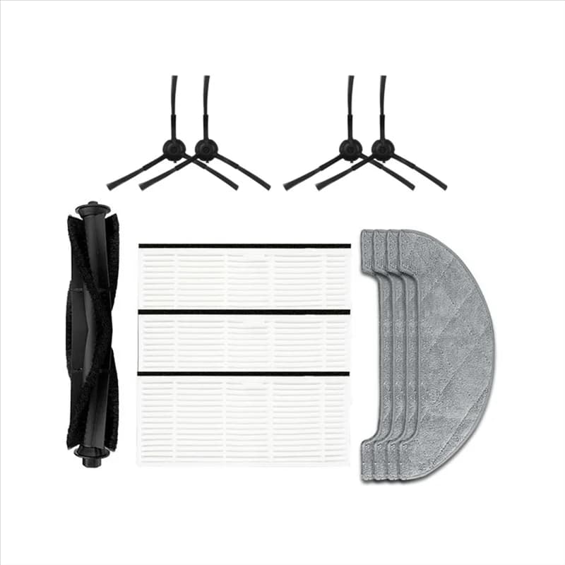 ABJT-Spazzola laterale principale Filtro Hepa Mop Rag Accessori per Conga 5290 Ultra Robot Aspirapolvere Pezzi di ricambio di ricambio Accessori