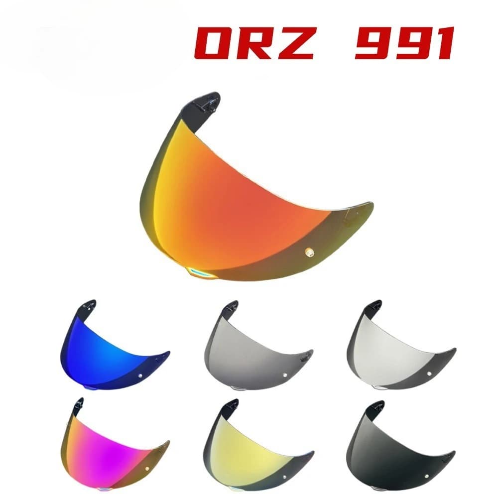 Per ORZ 991 Visiera per casco Visiera colorata con lente trasparente Universale JK 316/902 AIS 805/607 Accessorio per timone moto