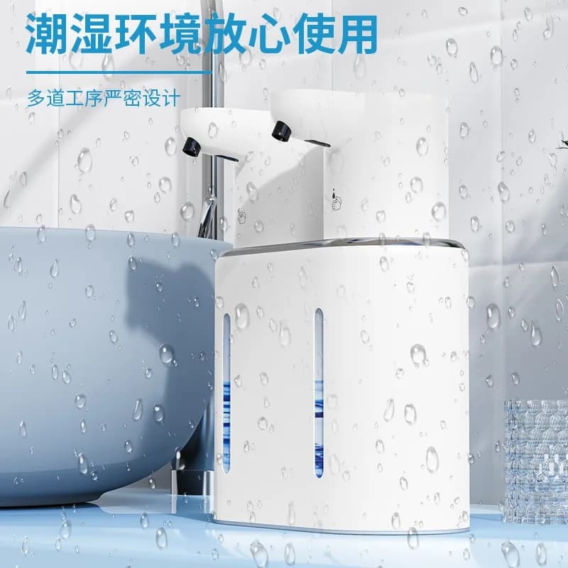 Double Head Automatic Foam Soap Dispenser Touchless Infrared Sensor Wall Mounted Electric Hand Wash Machine Large