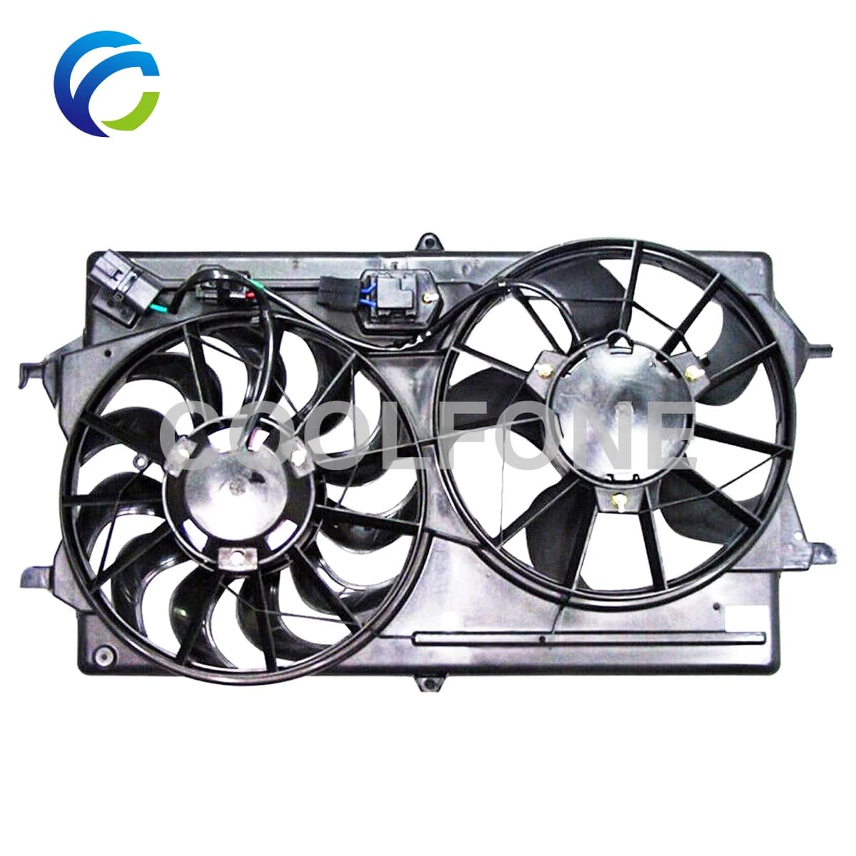 Gruppo ventola radiatore di raffreddamento elettrico per FORD FOCUS 2.0L 2003 2004 3S4Z8C607DD 3S4Z8C607CD 3S4Z8C607A FO3115153