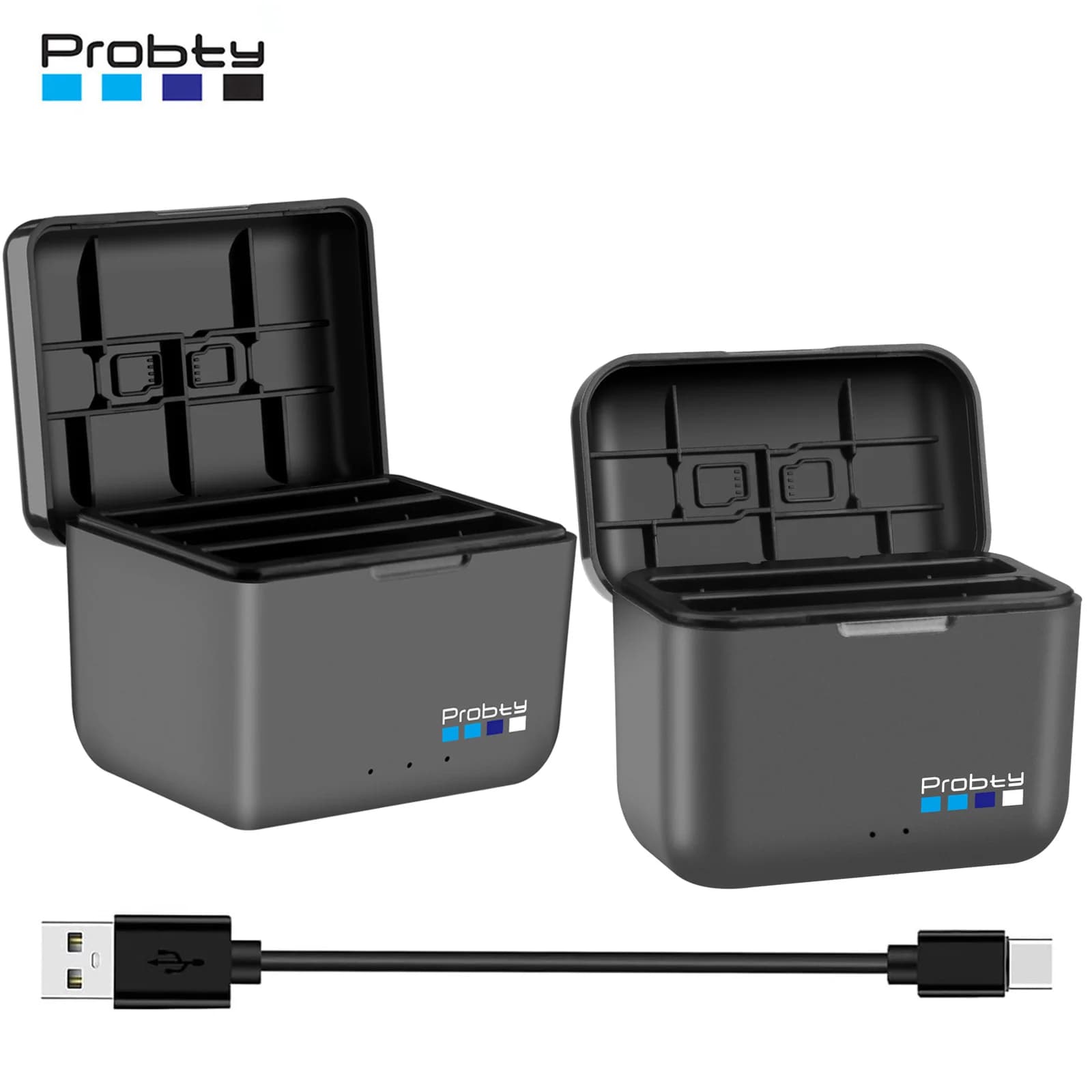 Nuovo Per Insta360 X4 Scatola di Ricarica Caricatore Hub Ricarica Veloce Per Insta 360 ONE X 4 Accessori Batteria Della Macchina Fotografica