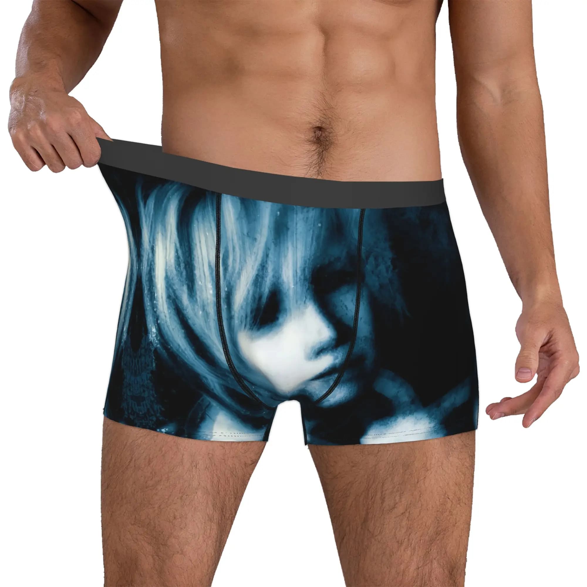 Customized Fashion Hot Classic S-Silentes H-Hilles Boxers Shorts Panties Men's Underpants Comfortable Poster Briefs Underwear