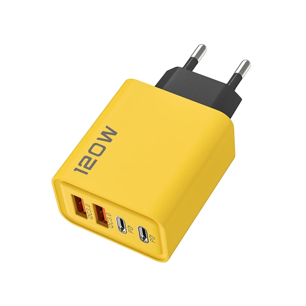 USB Charger PD Fast charging C-type mobile phone adapter for iPhone 16 15 Pro Samsung Quick Charge 3.0 Wall charger with EU/US plug