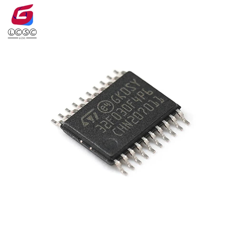 10 pezzi originali 32F030F4P6 MCU STM32F030F4P6TR microcontrollori a 32 bit ARM Cortex-M0 16KB Flash TSSOP20
