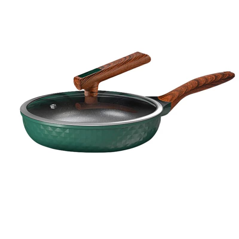 Light luxury pan, wok, gas stove, universal induction cooker