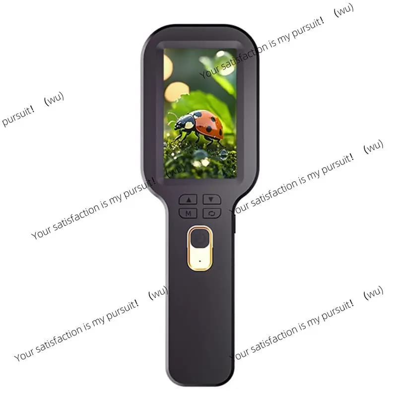 Handheld Digital Magnifier Microscope 500X Zoom 3-Inch IPS Screen Electronic Magnifying Glass With 1200Mah Battery