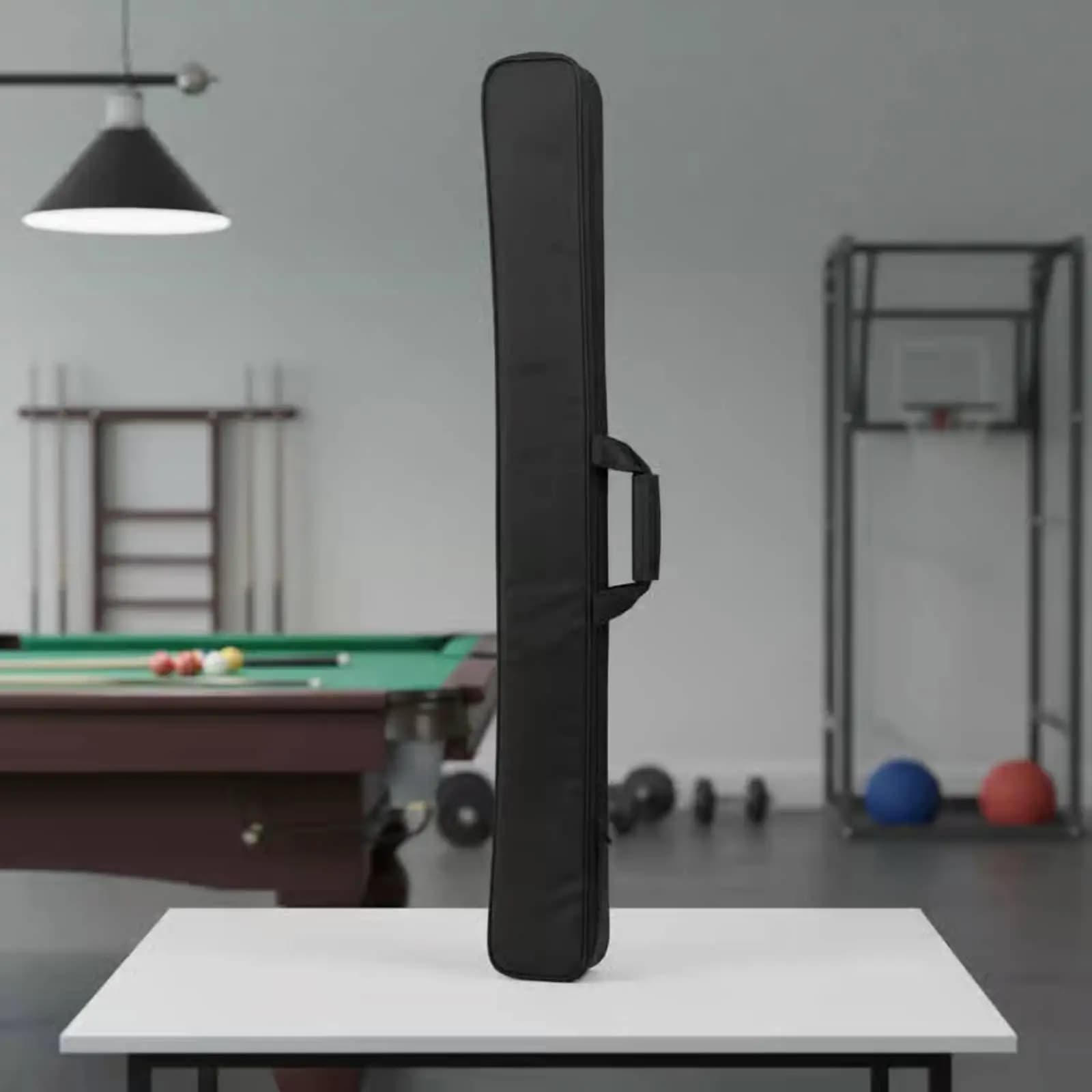 Professional Billiard Cue Pouch Lightweight Design Thickened Handle Comfortable Grip for Club Tournament Travel Pool Stick