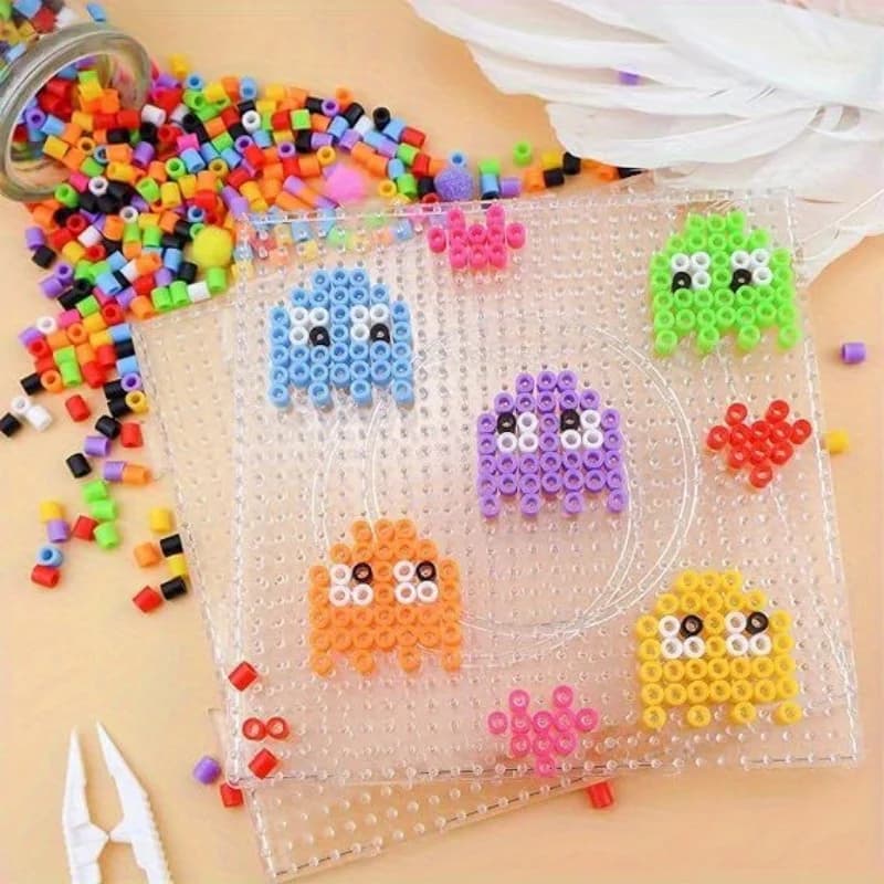 3000 pz/borsa 5mm Hama Perline Puzzle Perlen Perline di Ferro Fai Da Te Perler Fusibile Bead Intelligenza Giocattoli Educativi
