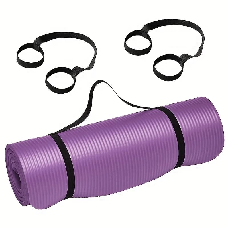 High Quality Yoga Mat Strap Belt Adjustable Sports Sling Shoulder Carry Belt Exercise Stretch Fitness Elastic Yoga Belt