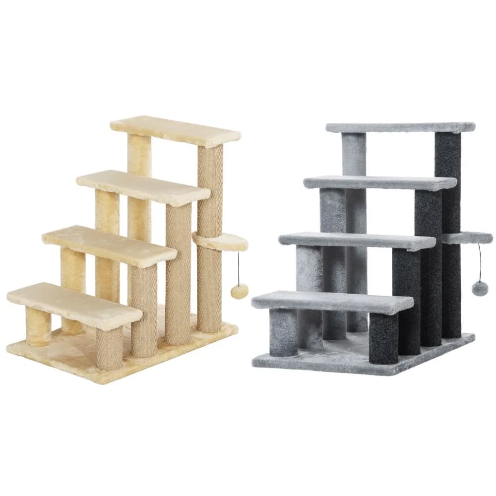 Albero per Gatti, Torre per Gatti con Gradini e Tiragraffi