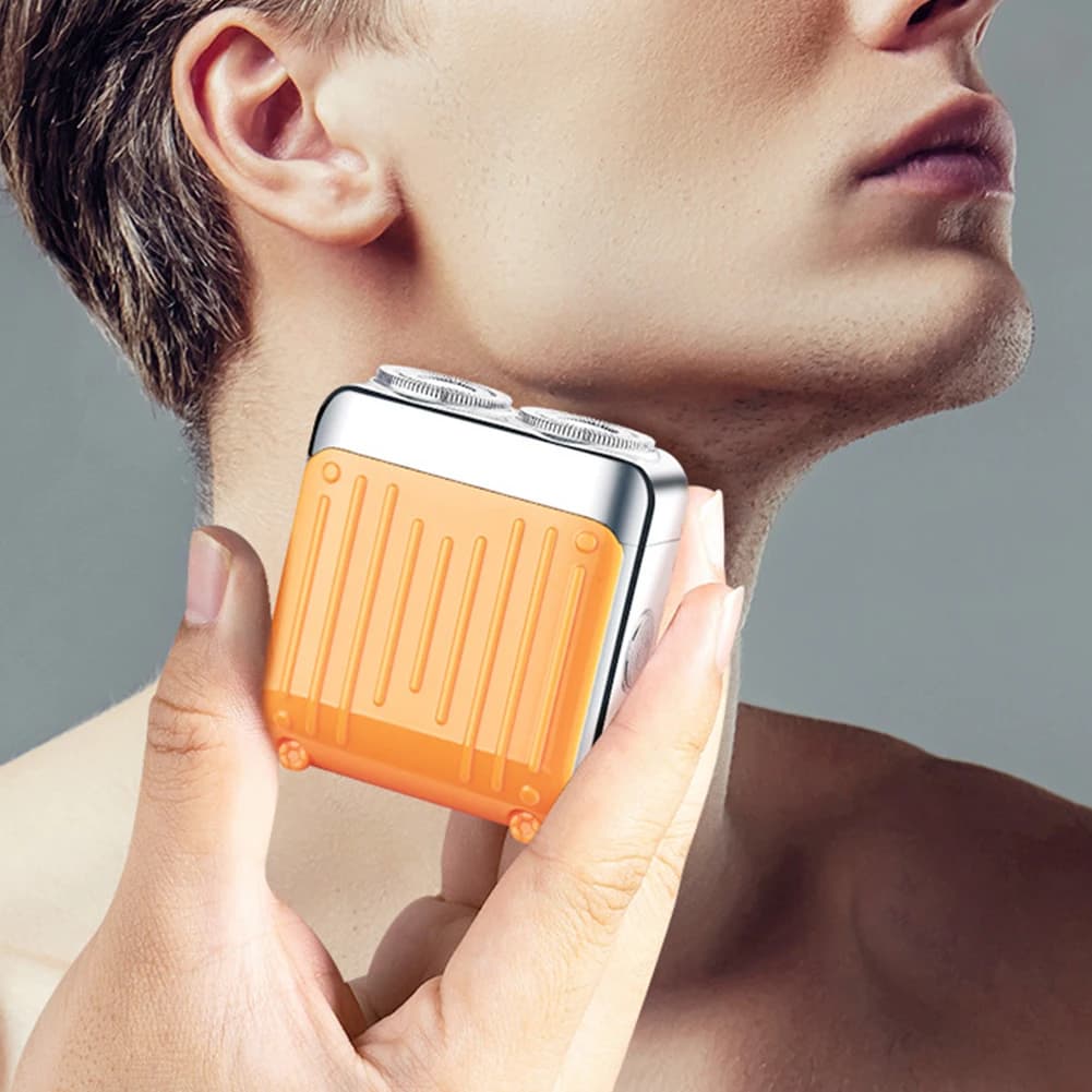 Rasoio Elettrico Magnetico per Capelli e Barba, Impermeabile e Ricaricabile, per Uso Domestico