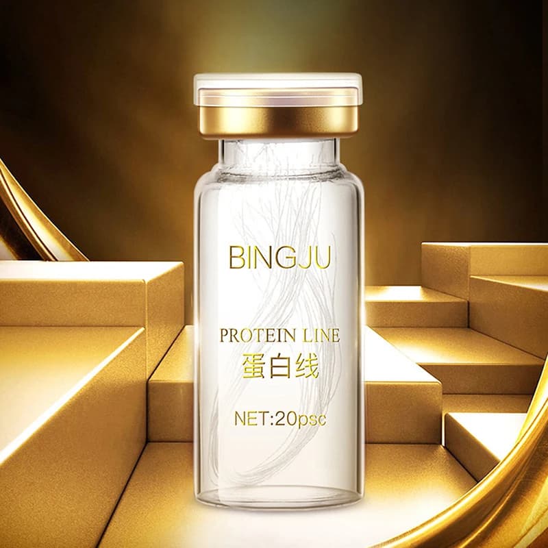 Set di essenza peptidica proteica d'oro Linea di collagene + Essenza d'oro 24k Liquido idratante Idratante Nutrire la pelle Siero viso