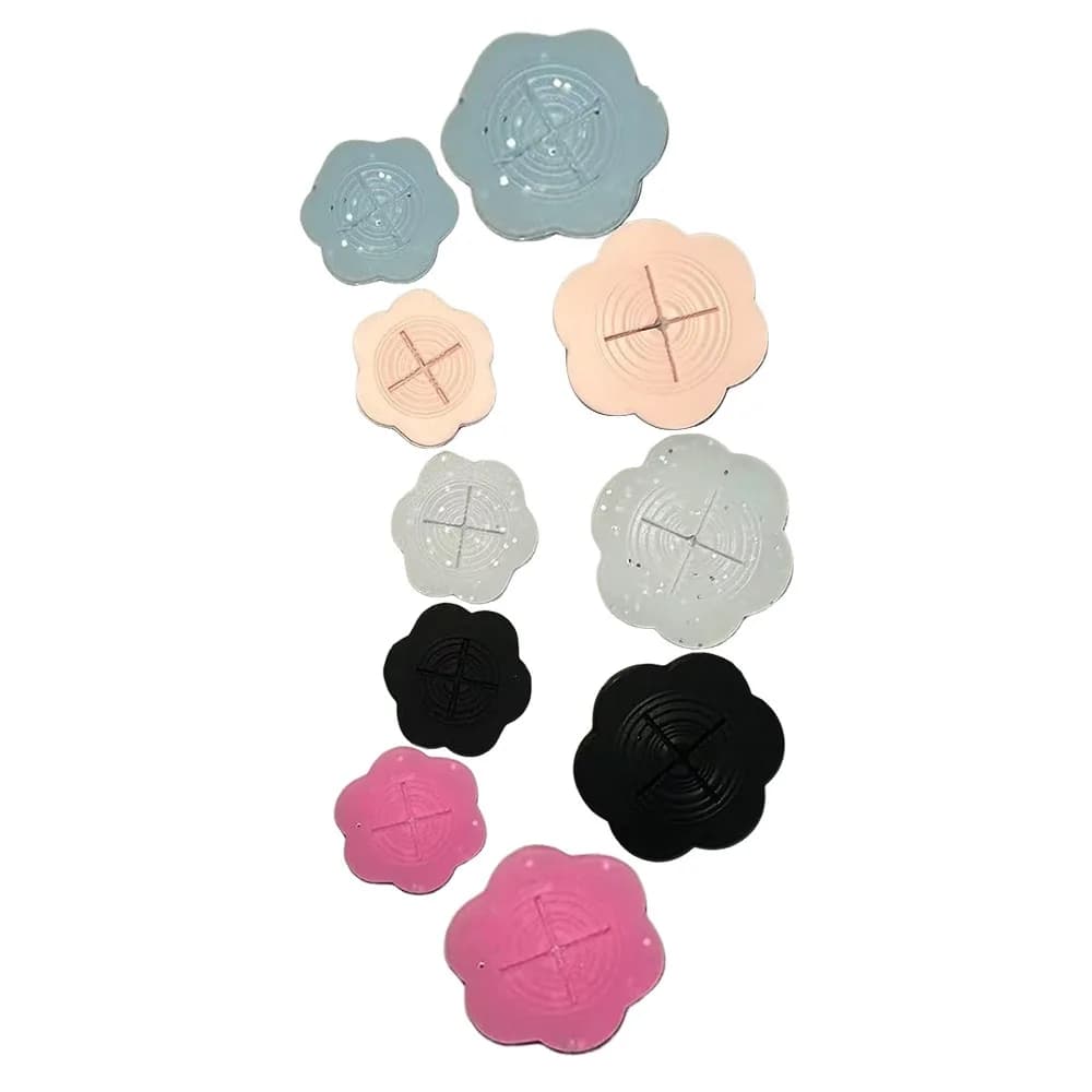 10 pezzi moda abbigliamento in silicone cinch clip vita che stringe clip nascoste antiscivolo multistrato tenditore in vita camicette