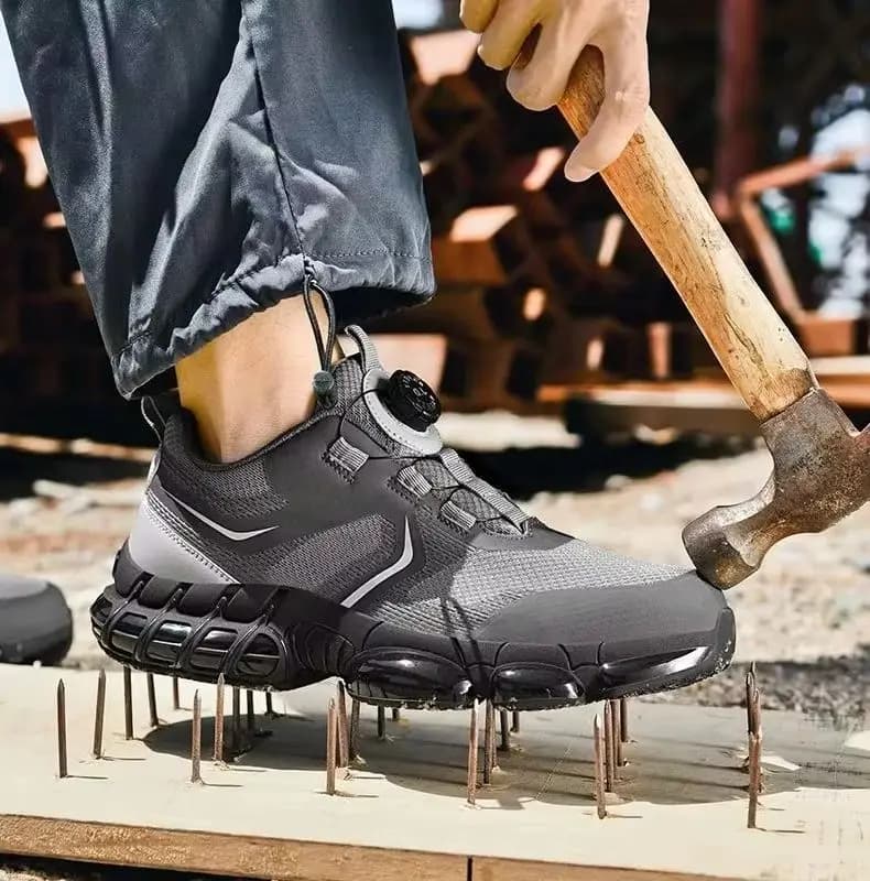 Stivali militari tattici militari da uomo Scarpe da trekking per la sicurezza sul lavoro alla caviglia con cerniera laterale antiscivolo per avventure all'aria aperta