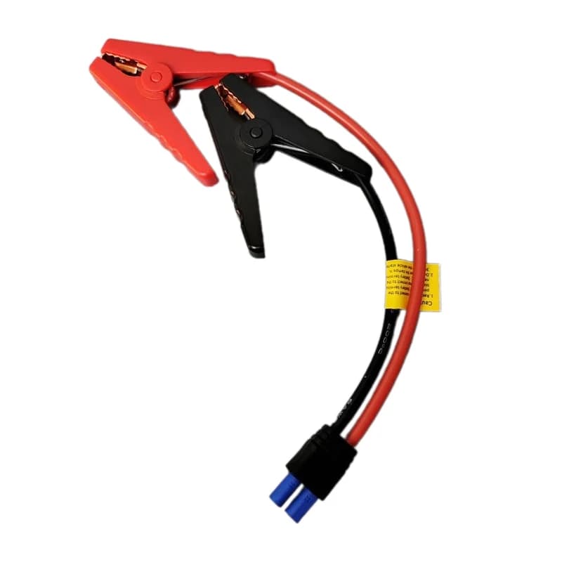 ★▲1Pc Jump Starter Alligator Clip Starting Device Emergency Battery Jump Cable Clamps For Car 12V With EC5 Plug Connector