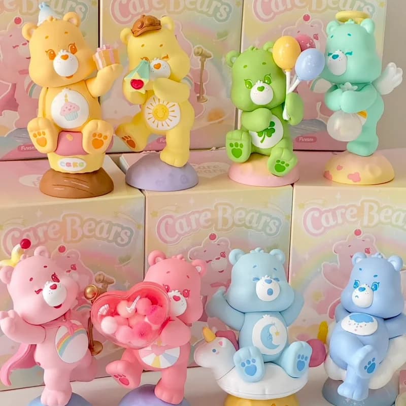 CareBears Original Blind Box Series Healing Planet FUNISM Models Home Decoration Children's Toys Gifts for Party