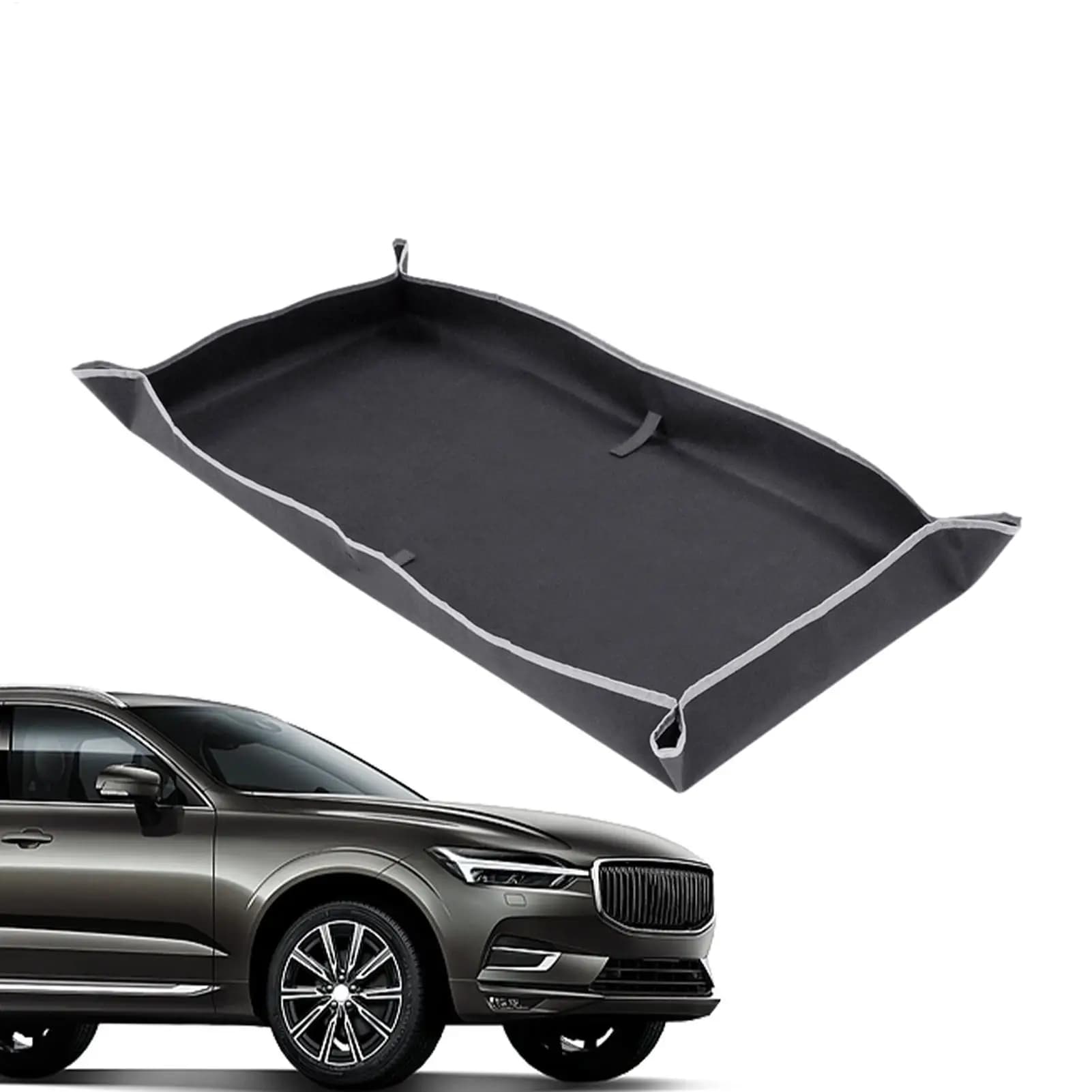 Tappetino per bagagliaio per auto Tappetino per carrozzeria Tappetino per bagagliaio per carichi pesanti antiscivolo in tessuto Oxford 600D per auto SUV