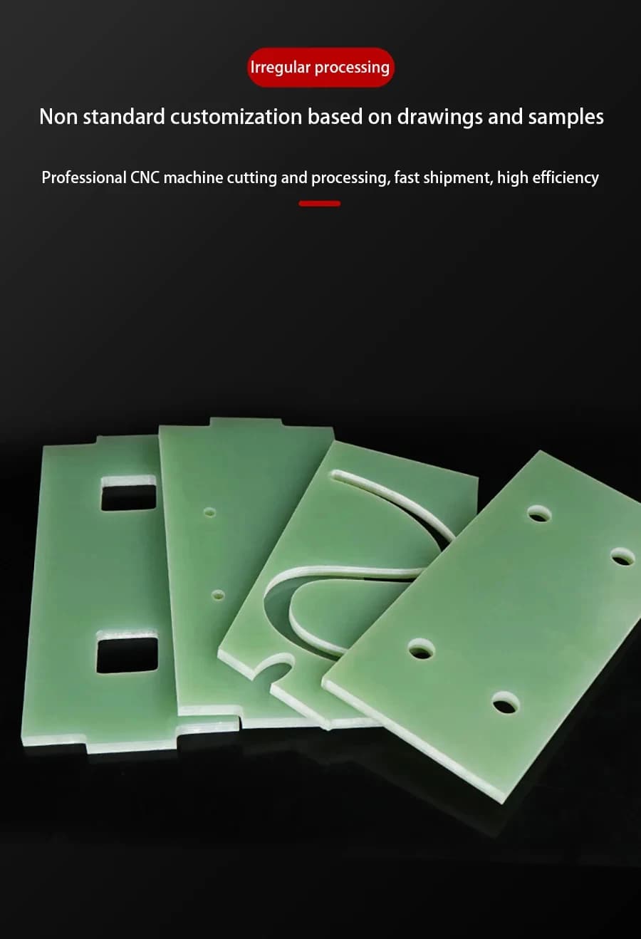FR4 G10 Fiberglass Sheet Light-green Epoxy Plate 3240 Epoxy Resin Board FR-4 Glass Fibre 3D Printer 0.5 0.8 1 1.2 1.5-30mm Thick