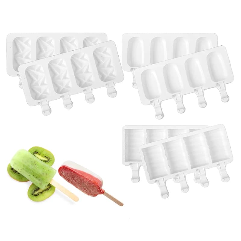 Stampo per gelato stampi per ghiaccioli in Silicone fai da te Dessert fatto in casa congelatore succo di frutta forme per ghiaccioli stampo per ghiaccioli fai da te
