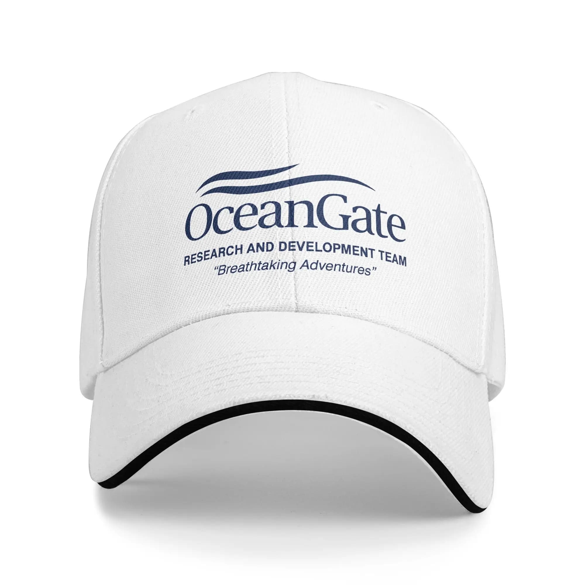 Berretto da baseball per tecnico di sicurezza OceanGate estivo Palestra all'aperto Design streetwear Cappello da camionista da sole Donna Uomo Vendita calda Cappellino snapback