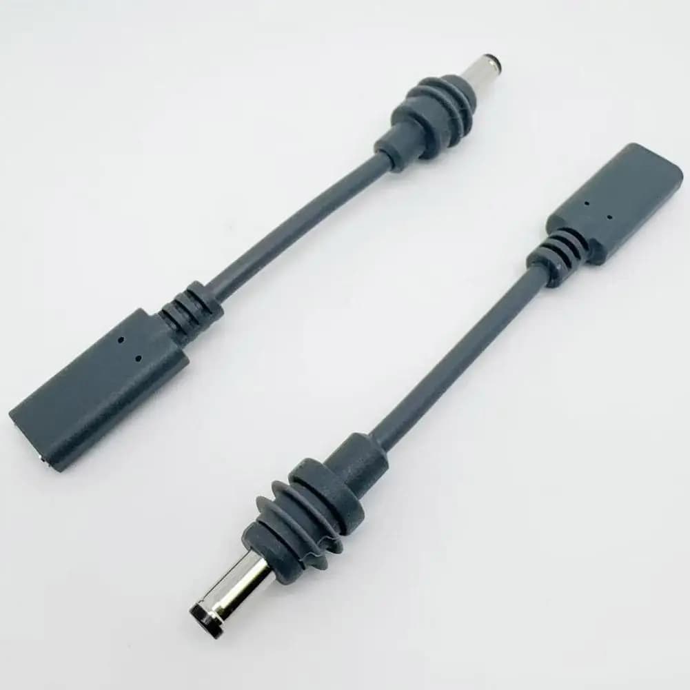 For Starlink Mini USB-C To DC Extension Cable Female to Male Plug Waterproof Power Converter Adapter Hole Extender