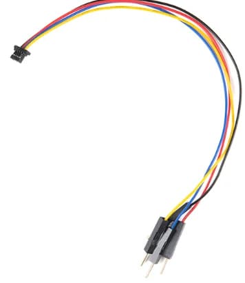 Ponticello (4 pin) STEMMA QT / Qwiic JST SH Cavo intestazioni maschio da 4 pin a Premium - 200 mm