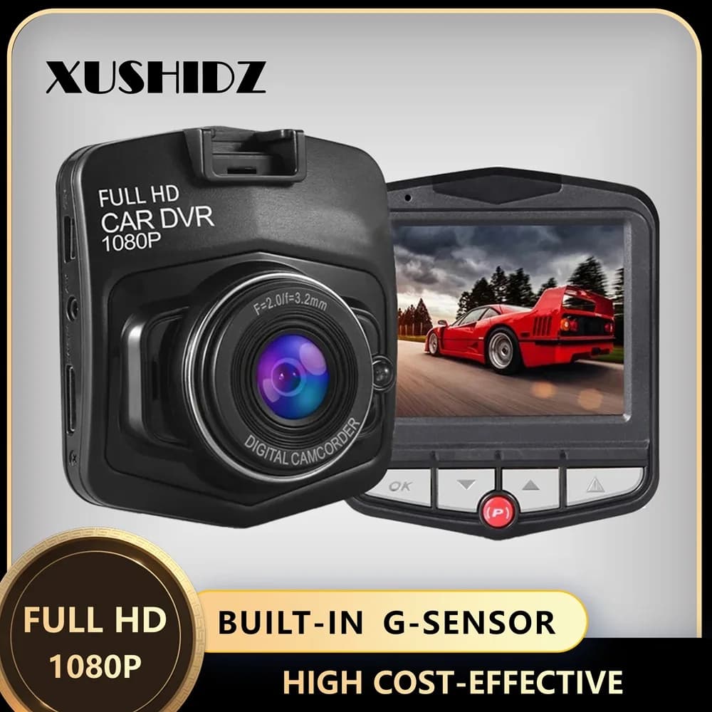 XUSHIDZ Q03 Full HD 1080P Dash Camera G-sensor Dashcam Car Video Camera DVR Dash Cam Super Night Vision HDR
