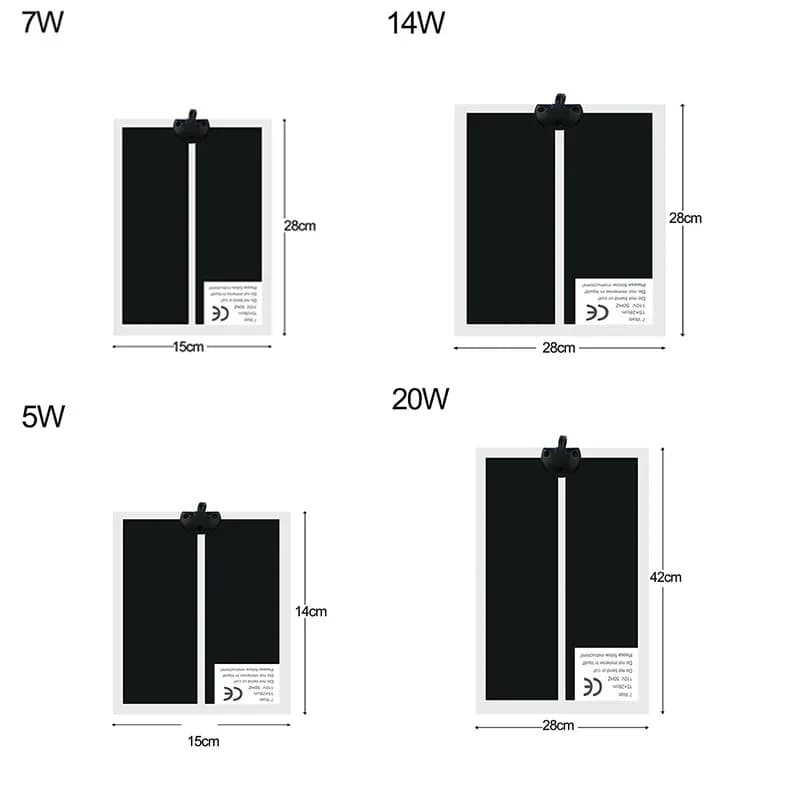 5W/14W/20W Pet Riscaldamento Pad Rettile Coperta Elettrica Caldo Regolatore di Temperatura Regolabile Incubatrice Zerbino Strumenti Spina UE/USA