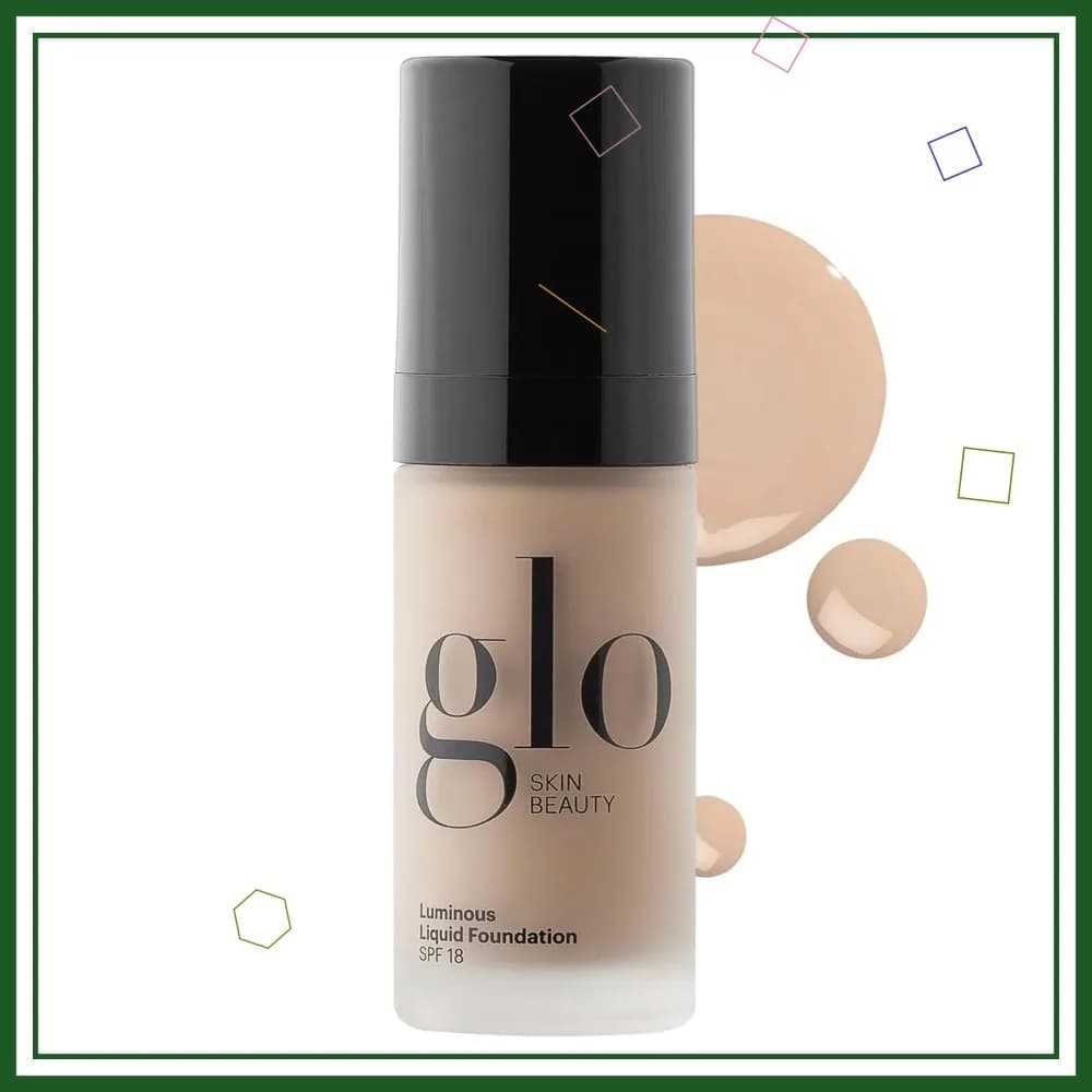 Fondotinta Minerale Liquido Luminoso con SPF 18 - Migliora il Tono della Pelle, Leviga le Imperfezioni, Finitura Luminosa