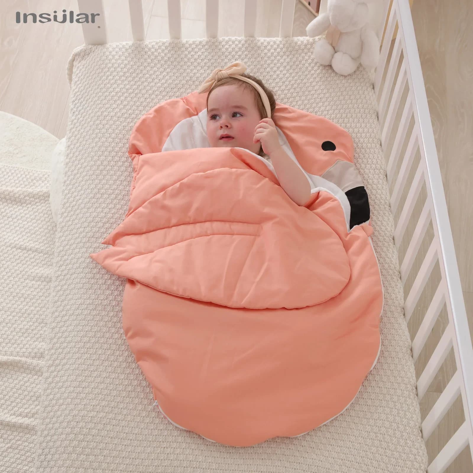 Nuovo Sacco Nanna per Passeggino, Fascia Avvolgente in Cotone per Neonato con Sacco Termico, Sacco Nanna per Bambini, Sacchi per Neonati