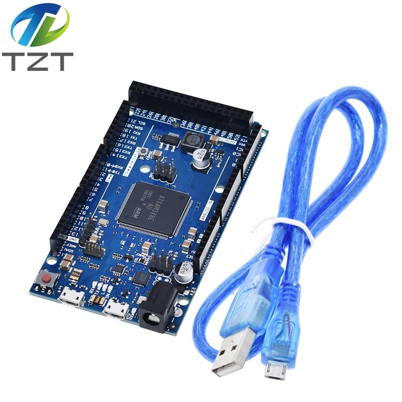 Per arduino Due 2012 R3 Versione ARM Scheda di controllo principale SAM3X8E ARM Cortex-M3 a 32 bit / Mega2560 R3 Duemilanove
