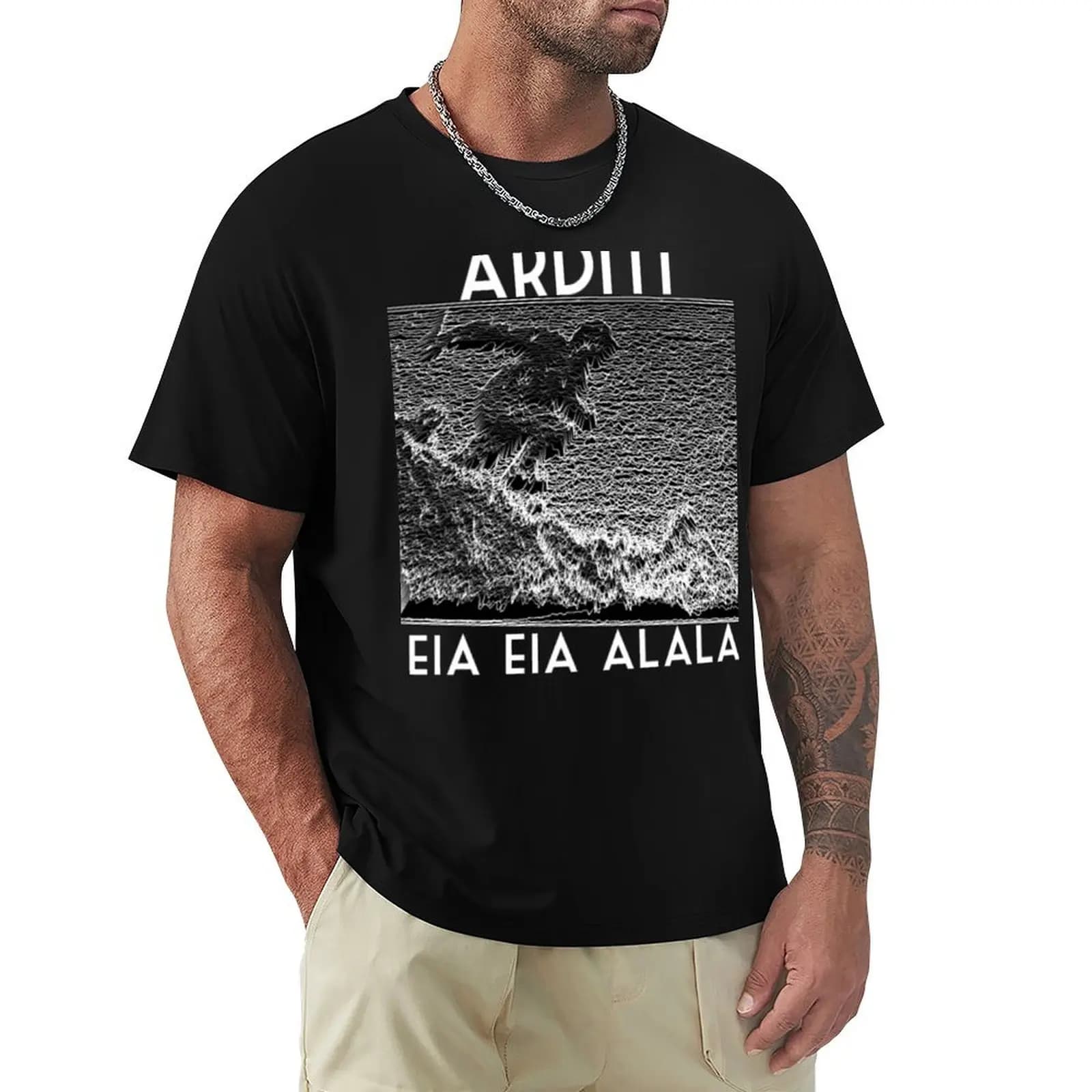 T-shirt Unknown Pleasures of Daring Ones, maglietta sportiva a maniche corte Dry Fit