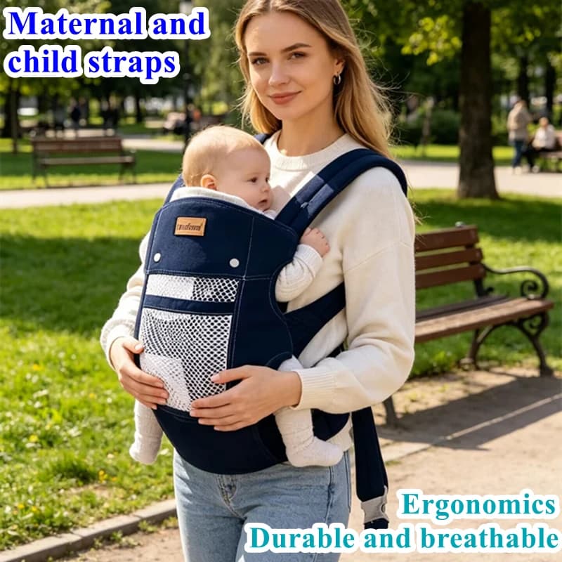 Breathable Ergonomic Backpacks 0-36 Months Baby Carrier Cotton Holder Shoulder Waist Belt Sling Four Seasons Suspenders 360