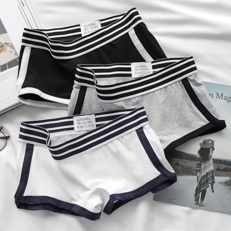 1 pezzo Mutandine da donna Boxer femminile Boyshort Vita bassa Sport Intimo confortevole e traspirante Pantaloni da donna Lingerie intima